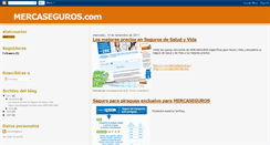 Desktop Screenshot of mercaseguros.blogspot.com