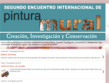 Tablet Screenshot of encuentrodepinturamural.blogspot.com