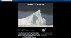Desktop Screenshot of antarcticwonder.blogspot.com