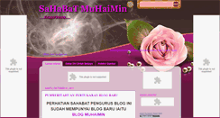 Desktop Screenshot of muhaiminklmu.blogspot.com