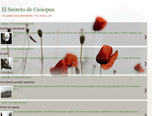 Tablet Screenshot of elsecretodecasiopea.blogspot.com