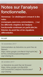 Mobile Screenshot of analysefonctionnelle.blogspot.com
