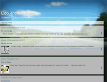 Tablet Screenshot of elocuenciatransitoria.blogspot.com