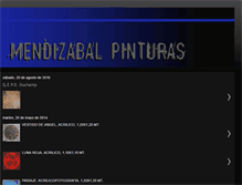 Tablet Screenshot of mendizabalpinturas.blogspot.com