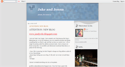 Desktop Screenshot of jakeandjennavela.blogspot.com