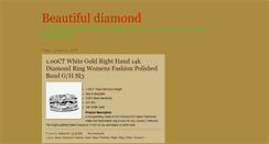 Desktop Screenshot of beautiful-daimond.blogspot.com