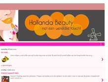 Tablet Screenshot of hollandabeauty.blogspot.com