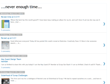 Tablet Screenshot of neverenoughtime-helen.blogspot.com