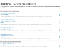Tablet Screenshot of bestgasrange.blogspot.com