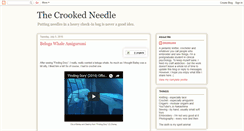 Desktop Screenshot of crookedneedle.blogspot.com