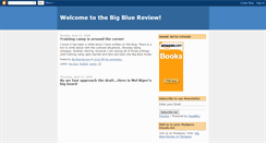 Desktop Screenshot of bigbluereviewpodcast.blogspot.com