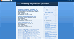 Desktop Screenshot of nowa23471.blogspot.com