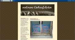 Desktop Screenshot of einkaufslisten.blogspot.com