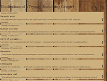 Tablet Screenshot of confessionsofateenagecowgirl.blogspot.com