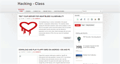 Desktop Screenshot of hacking-class.blogspot.com