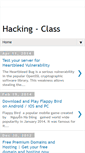 Mobile Screenshot of hacking-class.blogspot.com