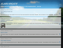 Tablet Screenshot of jejarikreatif.blogspot.com