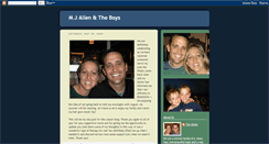 Desktop Screenshot of mjallenboys.blogspot.com