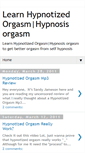 Mobile Screenshot of hypnotizedorgasm.blogspot.com