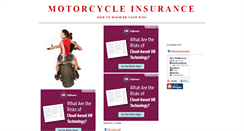 Desktop Screenshot of mymotorcycleinsurance.blogspot.com