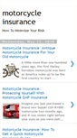 Mobile Screenshot of mymotorcycleinsurance.blogspot.com