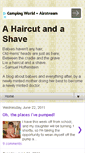 Mobile Screenshot of ahaircutandashave.blogspot.com