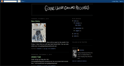 Desktop Screenshot of goingundergroundrex.blogspot.com