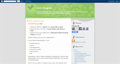 Desktop Screenshot of colindoughan.blogspot.com