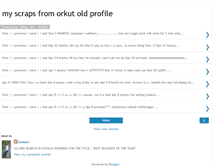Tablet Screenshot of oldprofilescrapsorkut.blogspot.com
