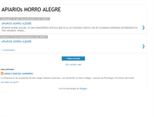 Tablet Screenshot of apiariosmorroalegre.blogspot.com