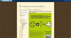 Desktop Screenshot of investigacionsiculturabiblica.blogspot.com