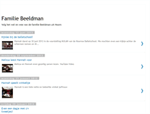 Tablet Screenshot of familiebeeldman.blogspot.com