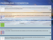 Tablet Screenshot of probabilidadyestadistica5acbtis180.blogspot.com