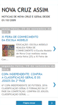Mobile Screenshot of novacruzassim.blogspot.com