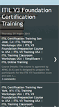 Mobile Screenshot of itilv3foundationcertificationtraining.blogspot.com