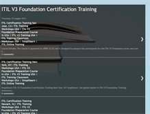 Tablet Screenshot of itilv3foundationcertificationtraining.blogspot.com