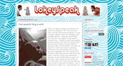 Desktop Screenshot of lokeyspeak.blogspot.com