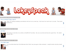 Tablet Screenshot of lokeyspeak.blogspot.com