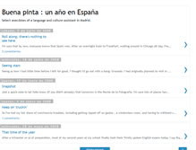 Tablet Screenshot of buenapinta.blogspot.com