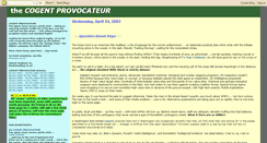 Desktop Screenshot of cogenteur.blogspot.com