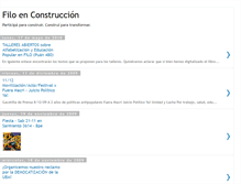 Tablet Screenshot of filoenconstruccion.blogspot.com