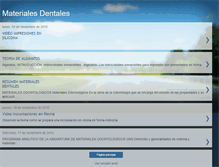 Tablet Screenshot of materialesdentalesuan.blogspot.com