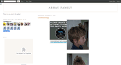 Desktop Screenshot of abhau.blogspot.com