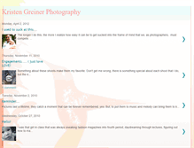 Tablet Screenshot of kristengreinerphotography.blogspot.com