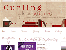 Tablet Screenshot of curlingupbythefire.blogspot.com