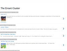 Tablet Screenshot of errantcluster.blogspot.com
