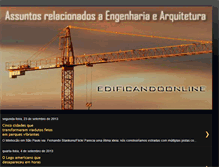 Tablet Screenshot of edificandoonline.blogspot.com