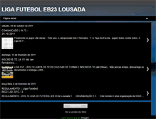 Tablet Screenshot of ligafuteboleb23lousada.blogspot.com