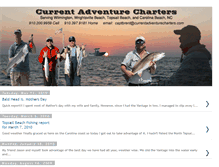 Tablet Screenshot of currentadventurecharters.blogspot.com