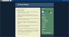 Desktop Screenshot of farfromvietnam.blogspot.com